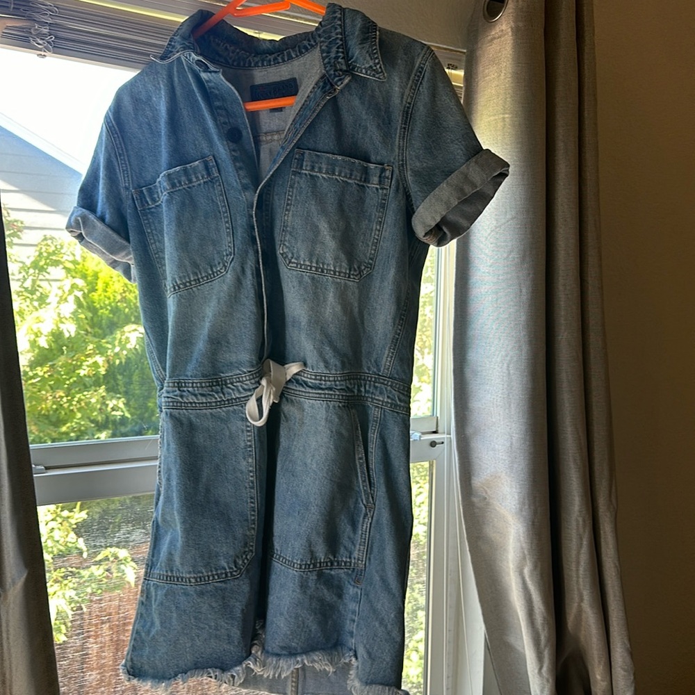 Lucky Brand Denim Dress- Medium